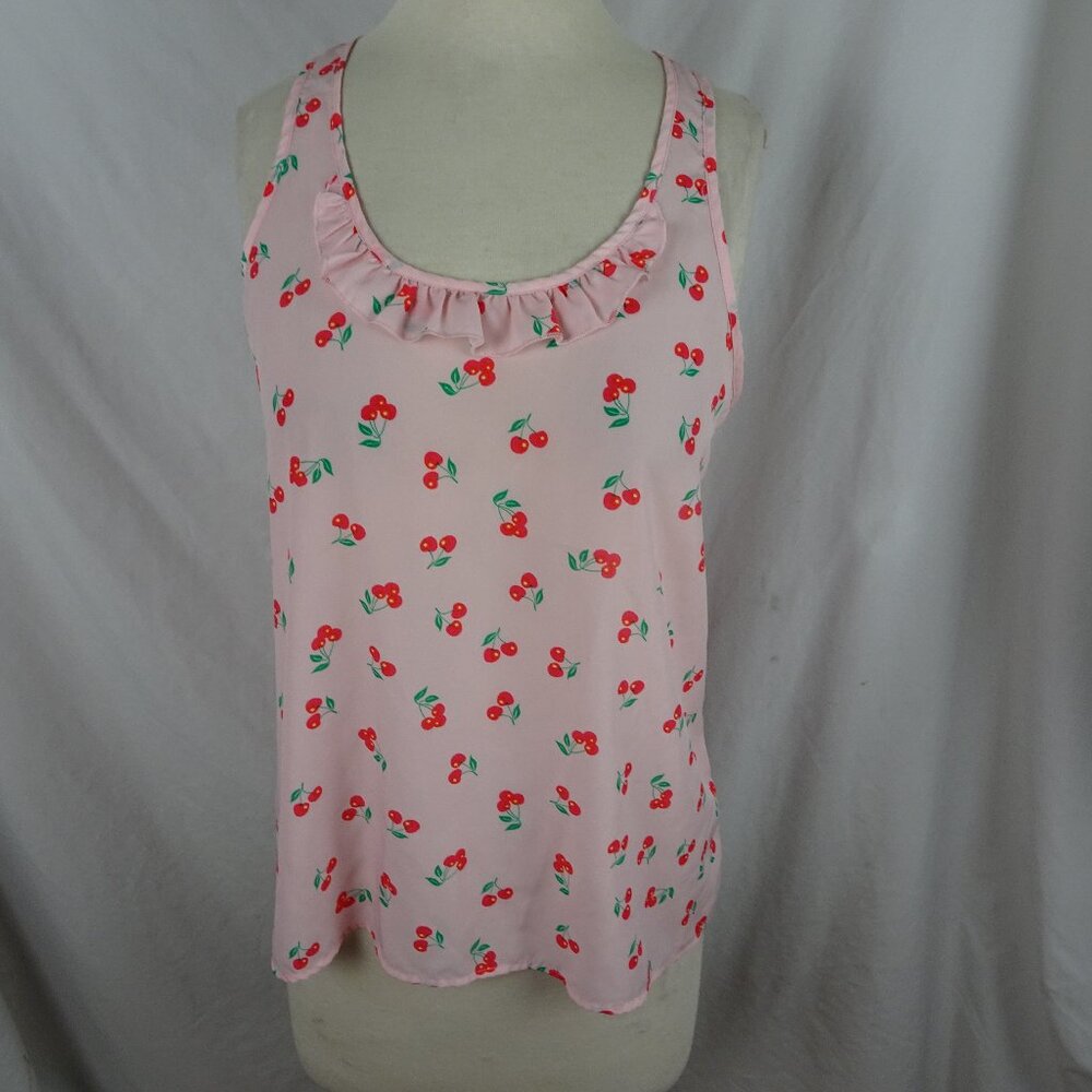 Y2K Candie's Cherries Juniors Top Size L